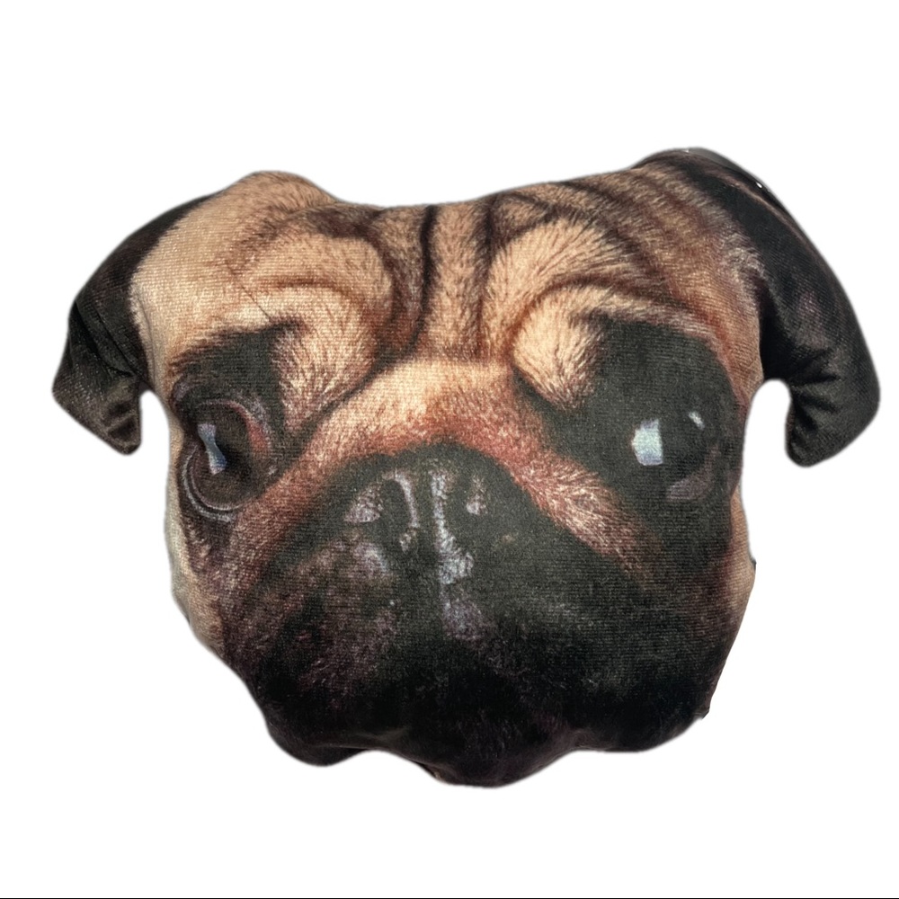 Pug Accent Pillow